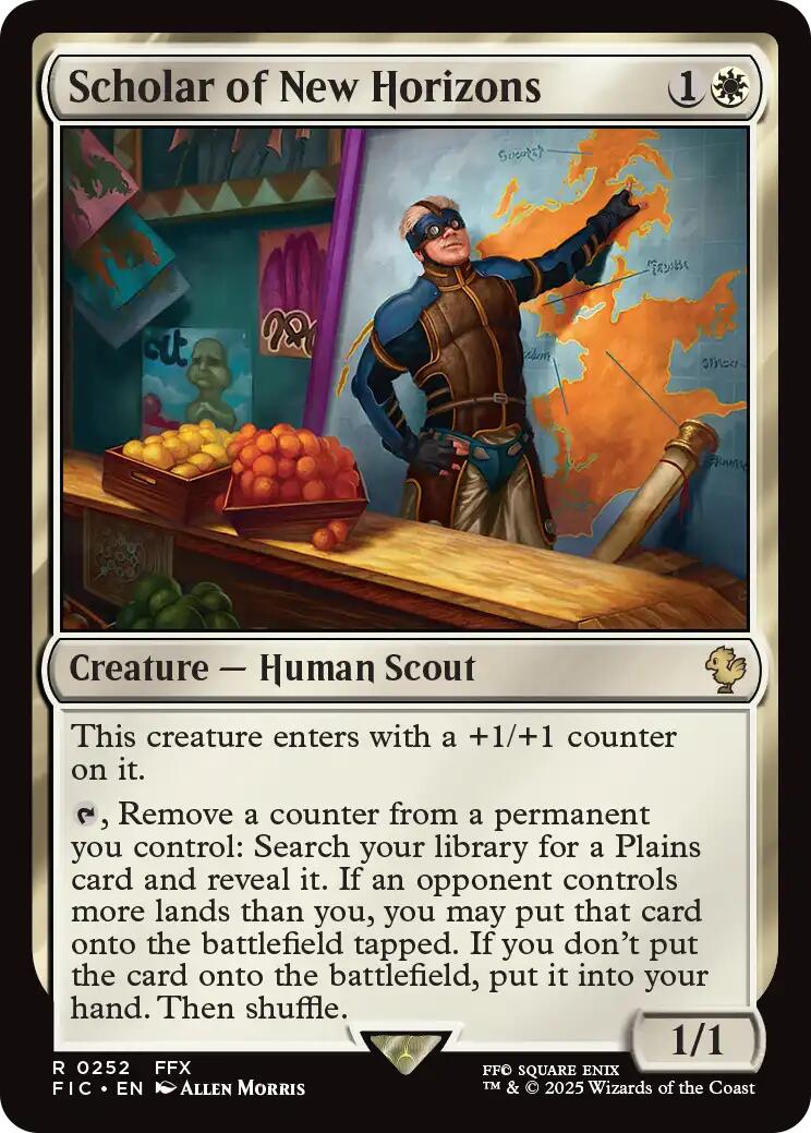 Scholar of New Horizons (Surge Foil) [FINAL FANTASY Commander] | Good Games North