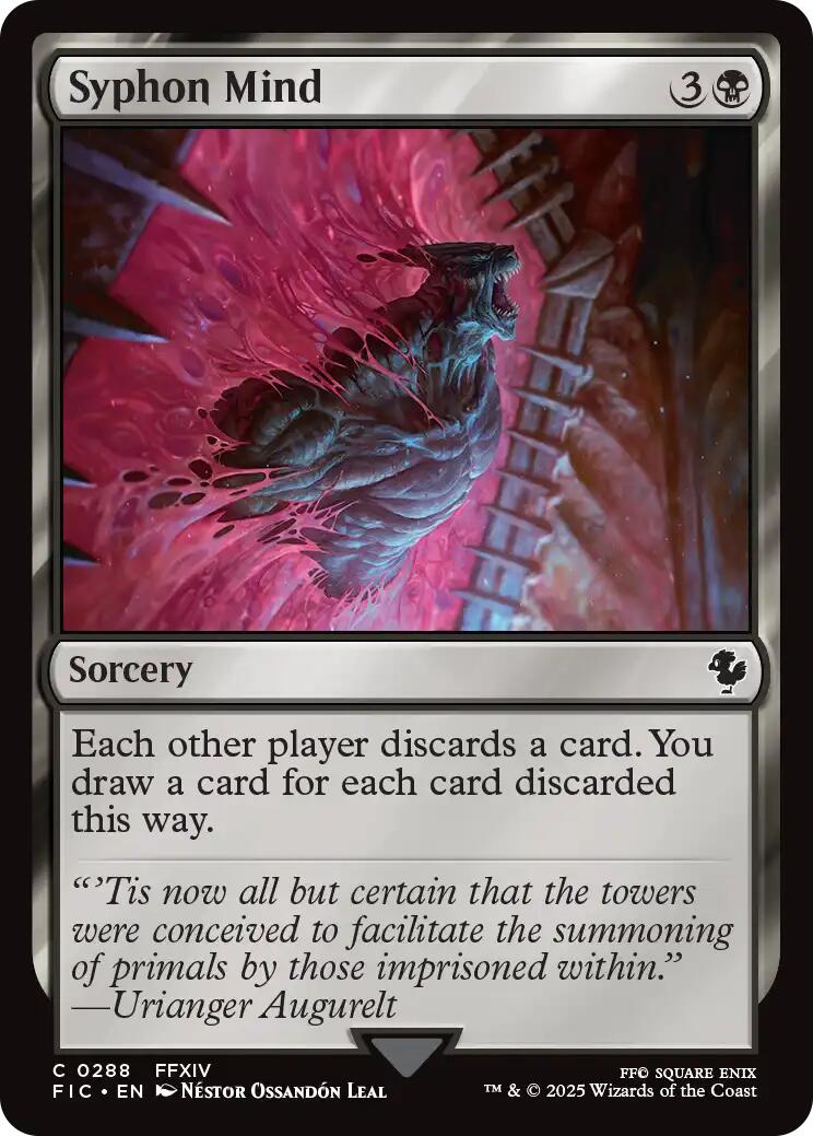 Syphon Mind (Surge Foil) [FINAL FANTASY Commander] | Good Games North