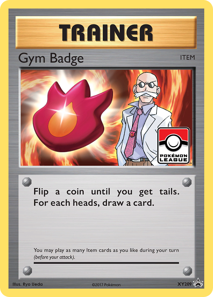 Gym Badge (XY209) (Blaine) [XY: Black Star Promos] | Good Games North