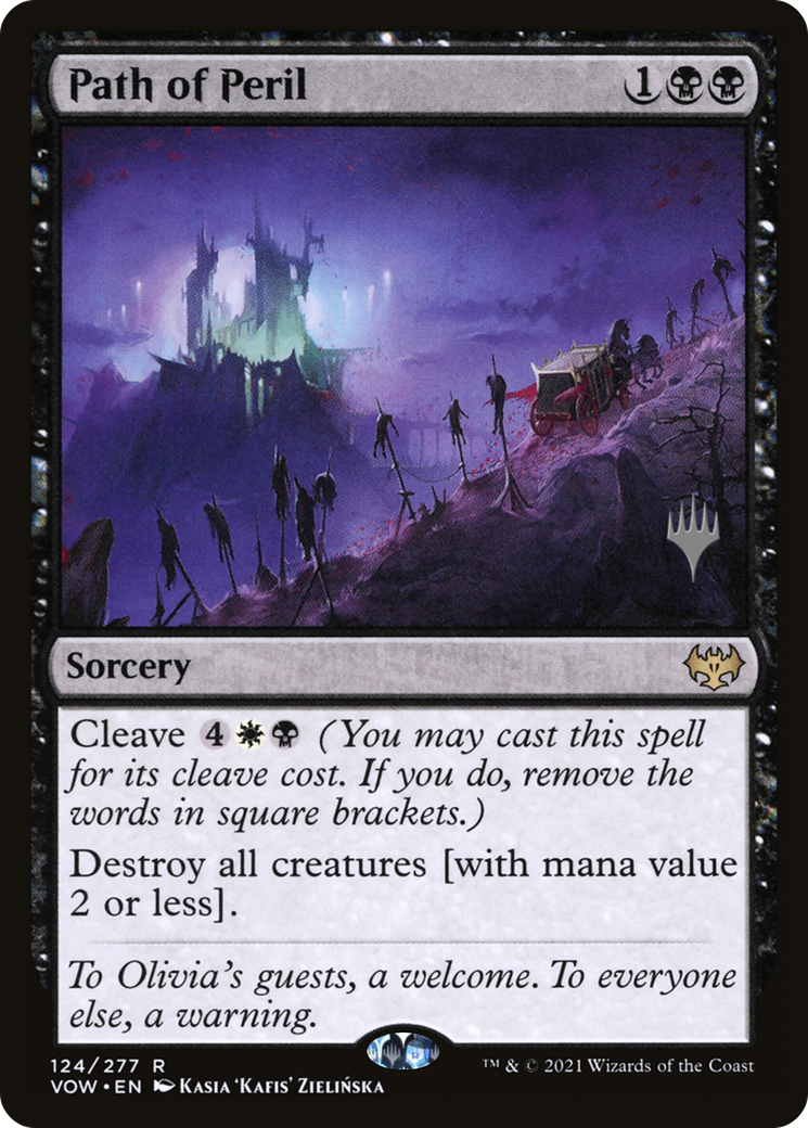Path of Peril (Promo Pack) [Innistrad: Crimson Vow Promos] | Good Games North