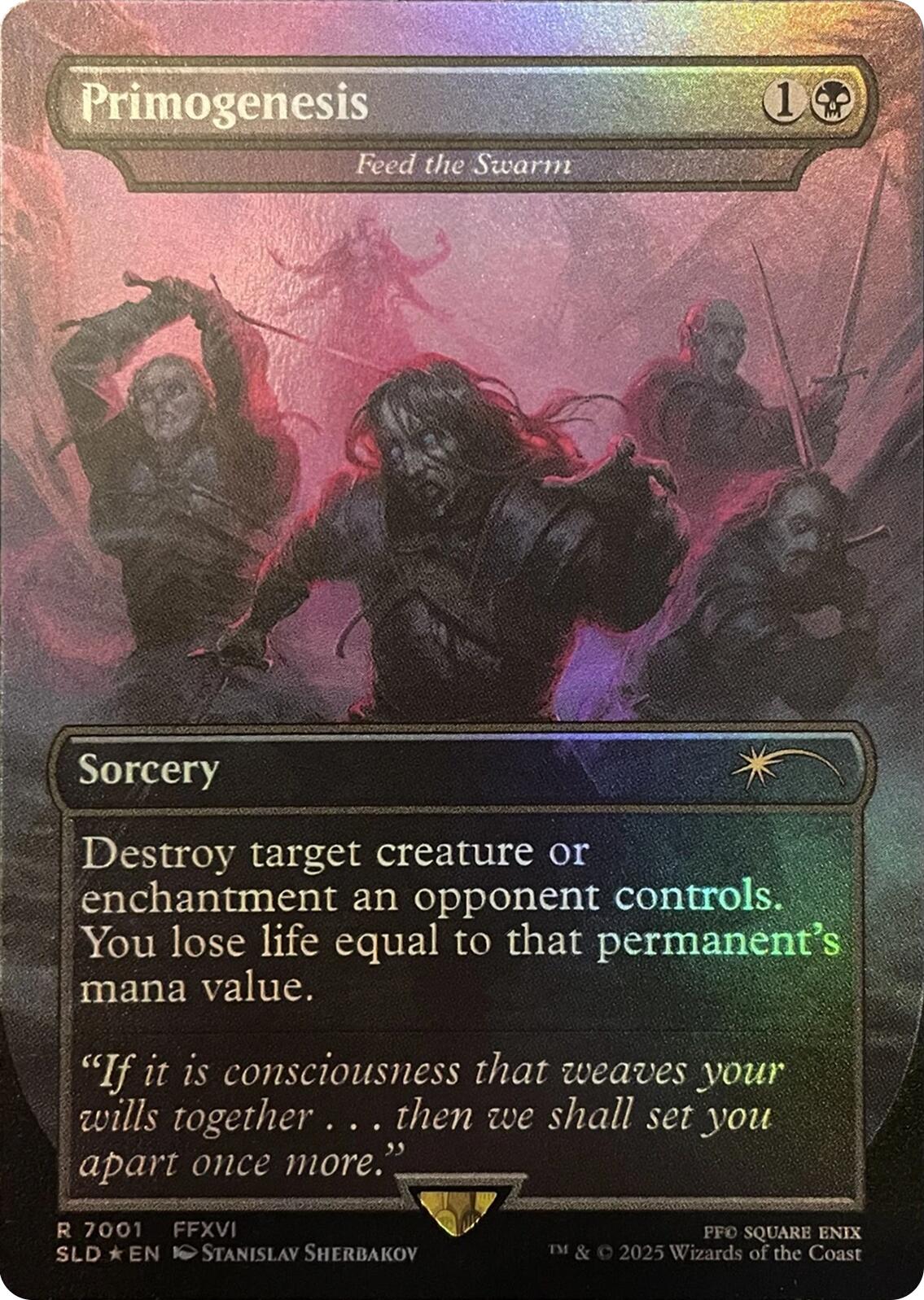Primogenesis - Feed the Swarm (Rainbow Foil) [Secret Lair Drop Series] | Good Games North