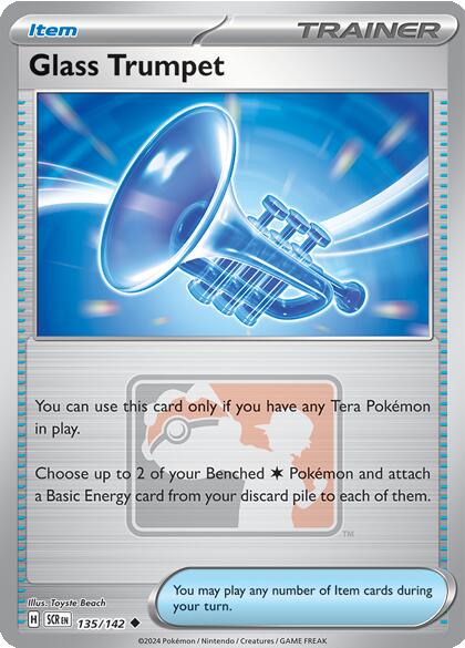 Glass Trumpet (135/142) [League & Championship Cards] | Good Games North