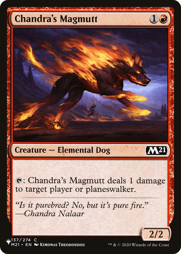 Chandra's Magmutt [The List] | Good Games North