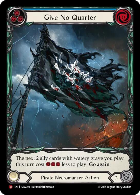 Give No Quarter (Extended Art) [SEA049] (High Seas)  Rainbow Foil | Good Games North