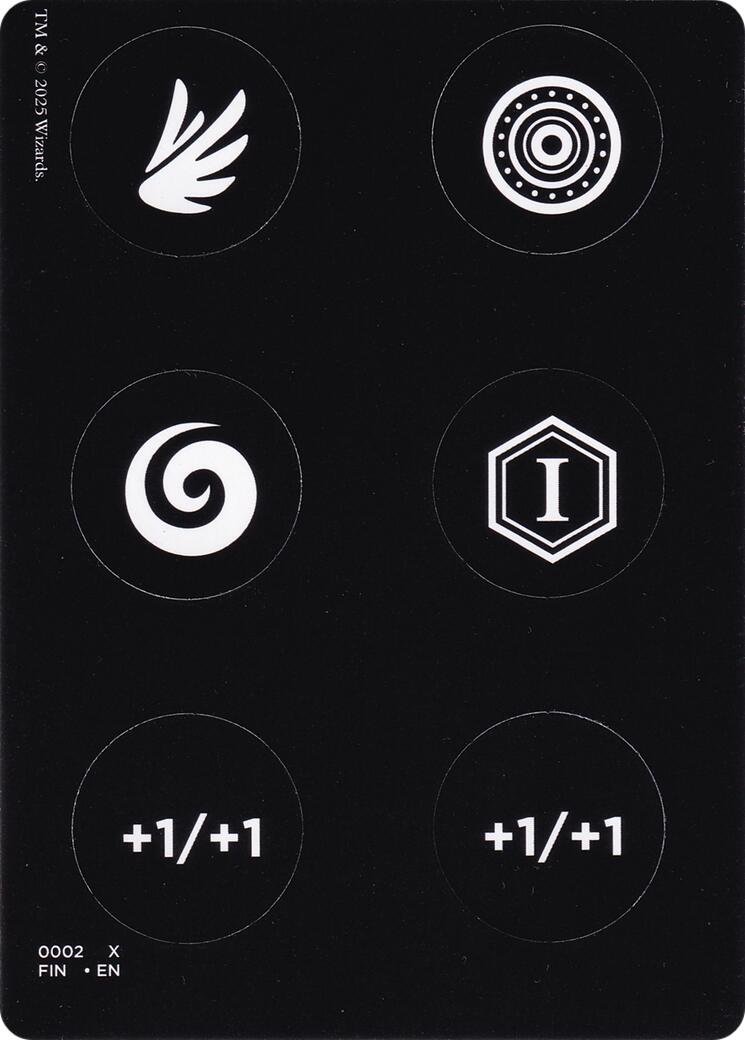 Punch Card Token (0001 // 0002) [FINAL FANTASY Tokens] | Good Games North