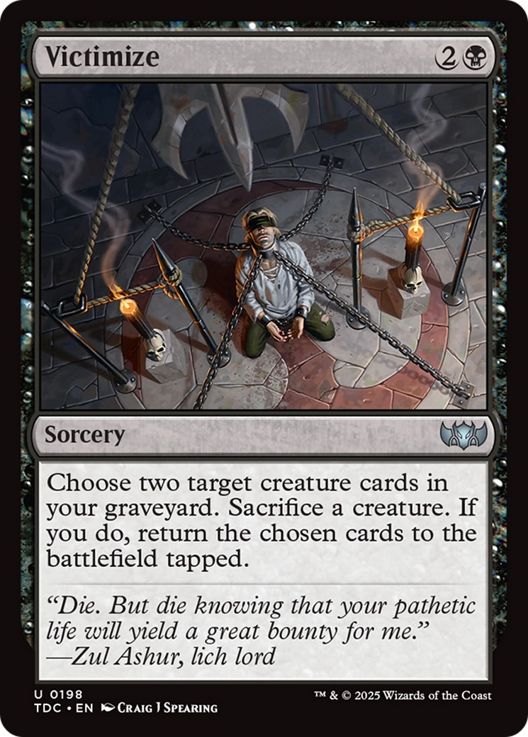 Victimize [Tarkir: Dragonstorm Commander] | Good Games North