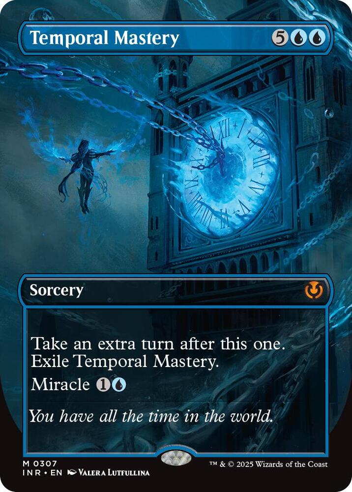 Temporal Mastery Borderless (Innistrad Remastered)  - Foil | Good Games North