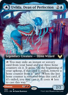 Uvilda Dean of Perfection Extended Art 332 (Strixhaven: School of Mages)  | Good Games North