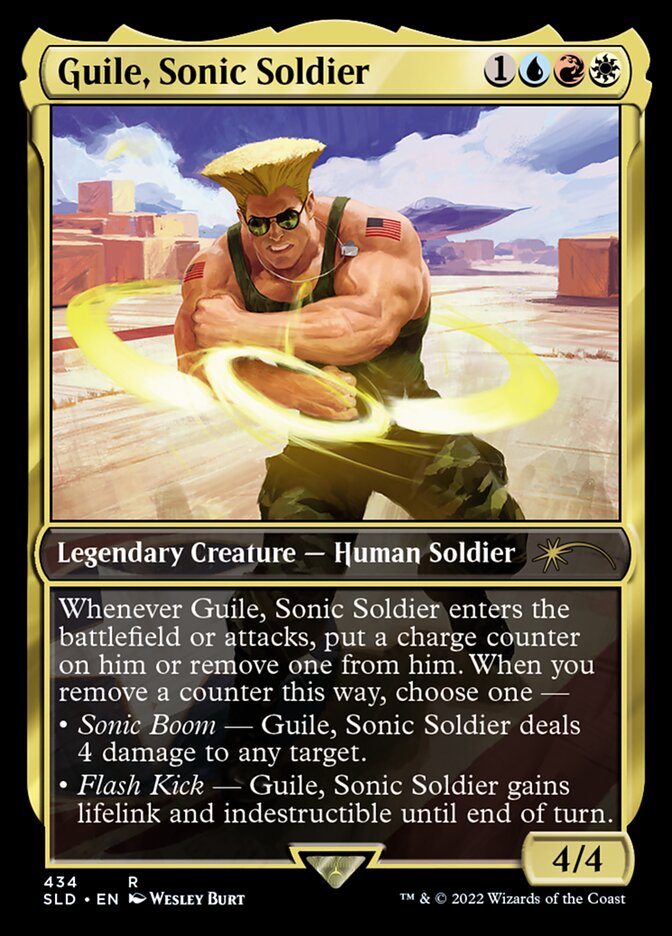 Guile, Sonic Soldier [Secret Lair Drop Series] | Good Games North