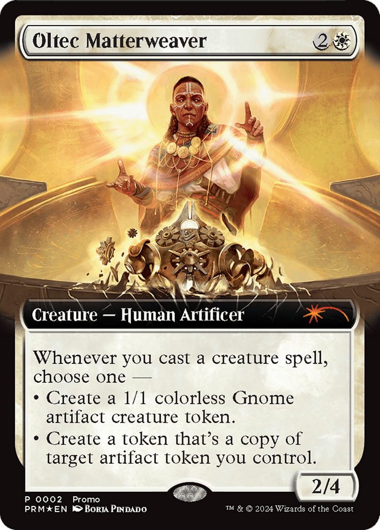 Oltec Matterweaver (Extended Art) [Wizards Play Network 2024] | Good Games North