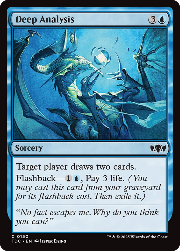 Deep Analysis [Tarkir: Dragonstorm Commander] | Good Games North