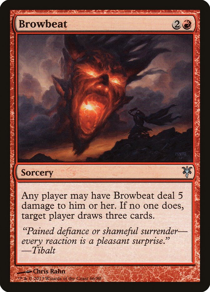 Browbeat [Duel Decks: Sorin vs. Tibalt] | Good Games North