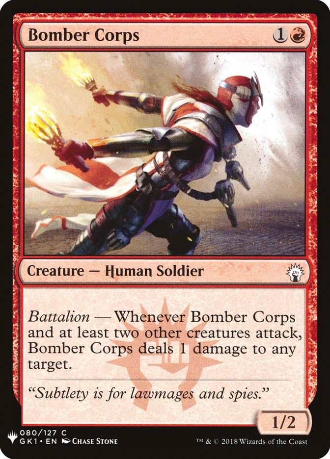 Bomber Corps [Mystery Booster] | Good Games North