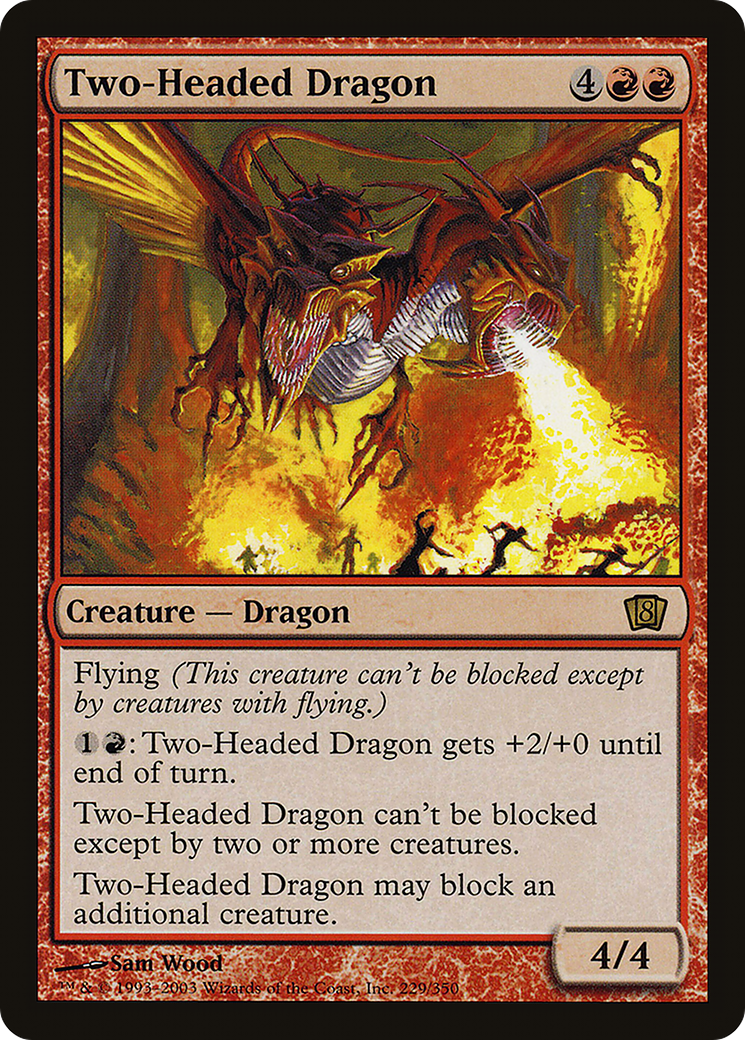 Two-Headed Dragon (E3 2003) [Oversize Cards] | Good Games North