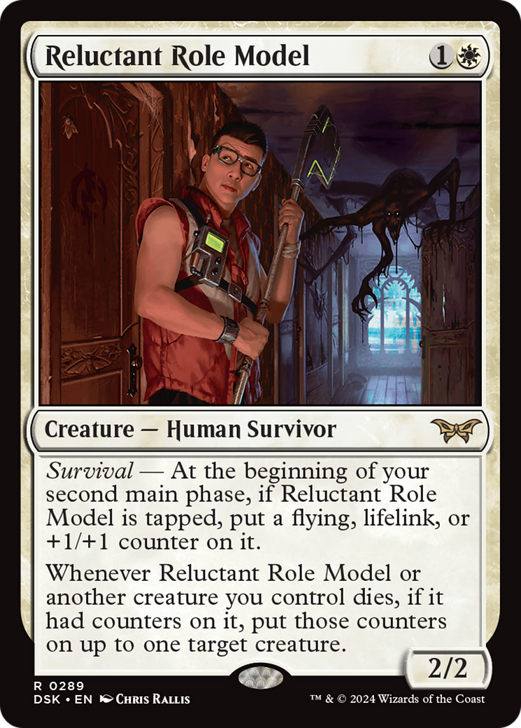 Reluctant Role Model (0289) [Duskmourn: House of Horror] | Good Games North