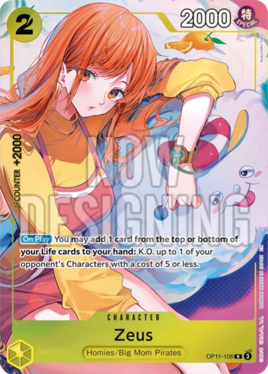 Zeus (Official Playmat - Bandai Card Games Fest 24-25 Edition) [One Piece Promotion Cards] | Good Games North