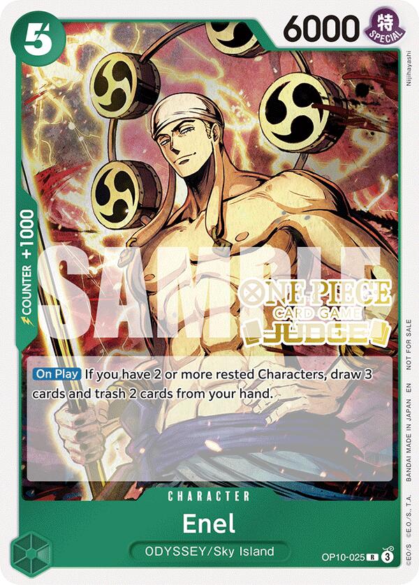 Enel (Judge Pack Vol. 6) [One Piece Promotion Cards] | Good Games North