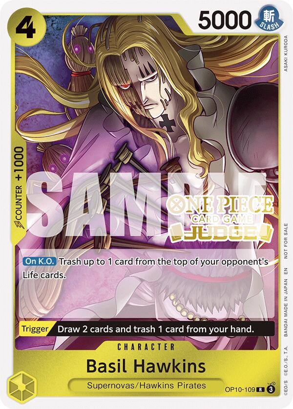 Basil Hawkins (Judge Pack Vol. 6) [One Piece Promotion Cards] | Good Games North
