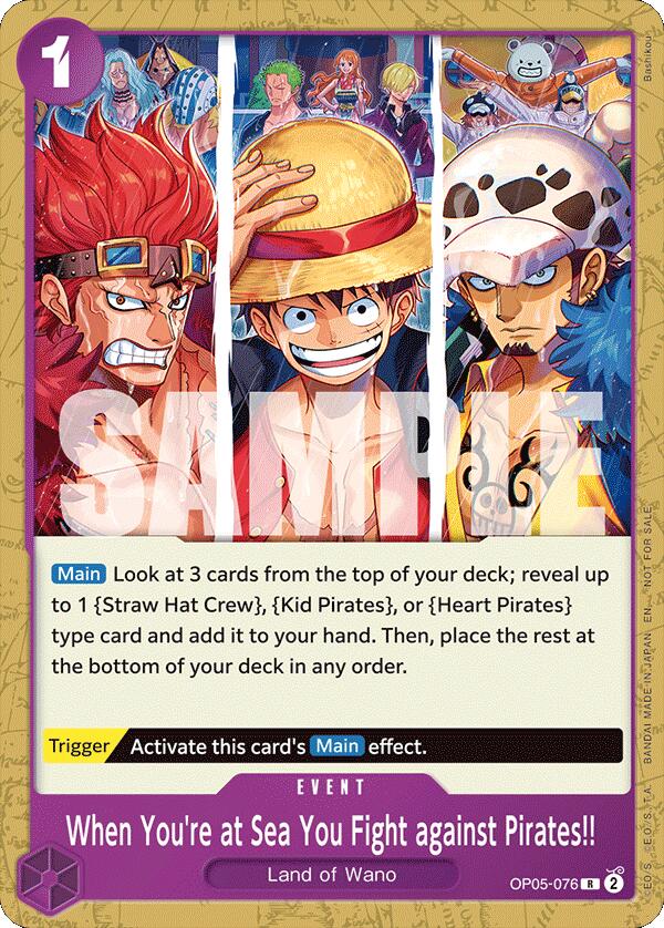 When You're at Sea You Fight against Pirates!! (2025 Pirates League Store) [Qualifier] [One Piece Promotion Cards] | Good Games North