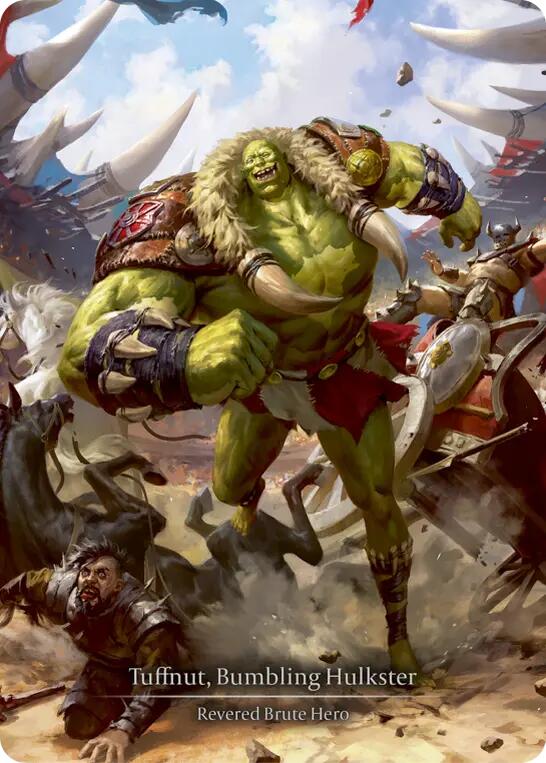 Tuffnut, Bumbling Hulkster (Marvel) [SUP001] (Super Slam)  Cold Foil | Good Games North