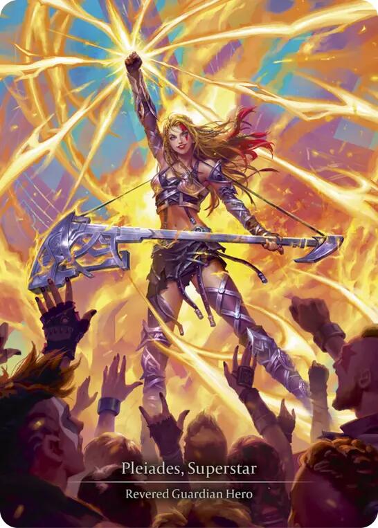Pleiades, Superstar (Marvel) [SUP009] (Super Slam)  Cold Foil | Good Games North