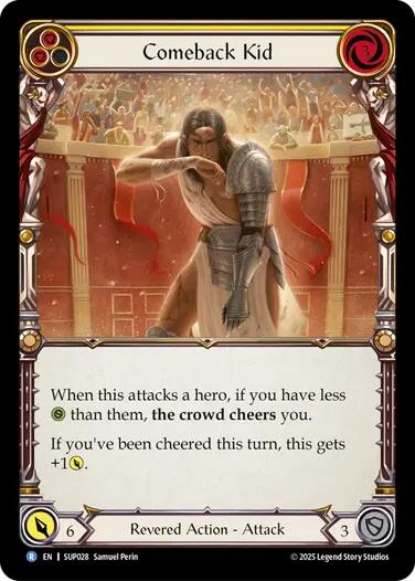 Comeback Kid (Yellow) [SUP028] (Super Slam) | Good Games North