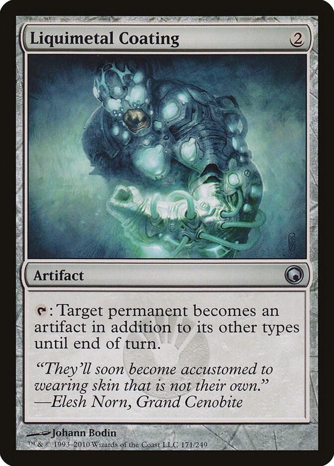Liquimetal Coating 171 (Scars of Mirrodin)  - Foil | Good Games North