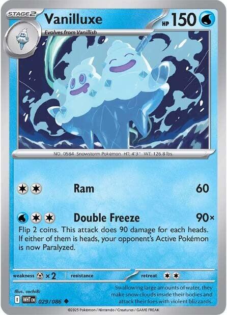 Vanilluxe (029/086) [Scarlet & Violet: White Flare] | Good Games North