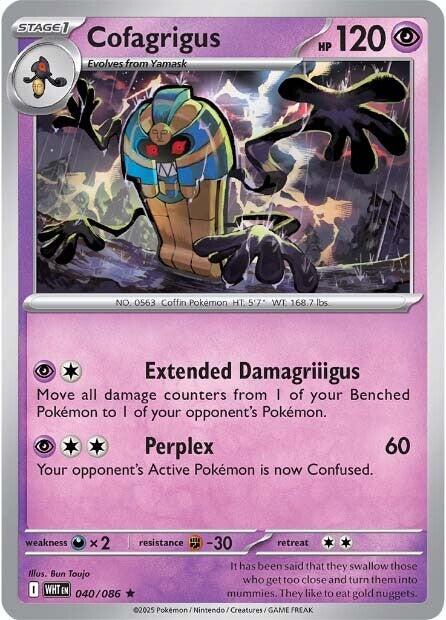 Cofagrigus (040/086) [Scarlet & Violet: White Flare] | Good Games North