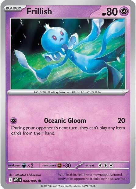 Frillish (044/086) [Scarlet & Violet: White Flare] | Good Games North