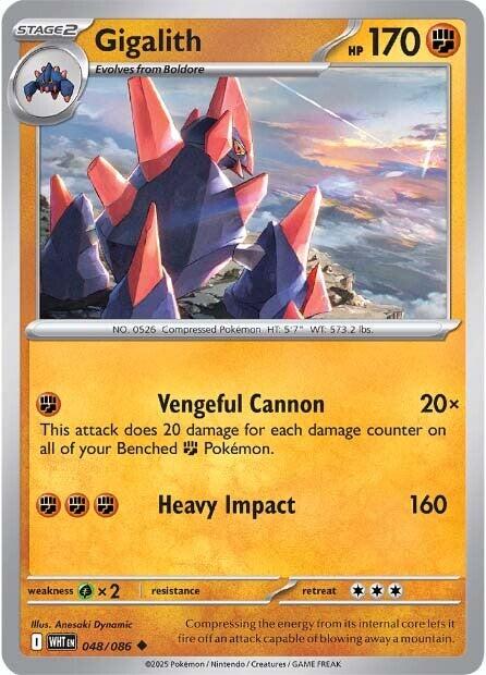 Gigalith (048/086) [Scarlet & Violet: White Flare] | Good Games North