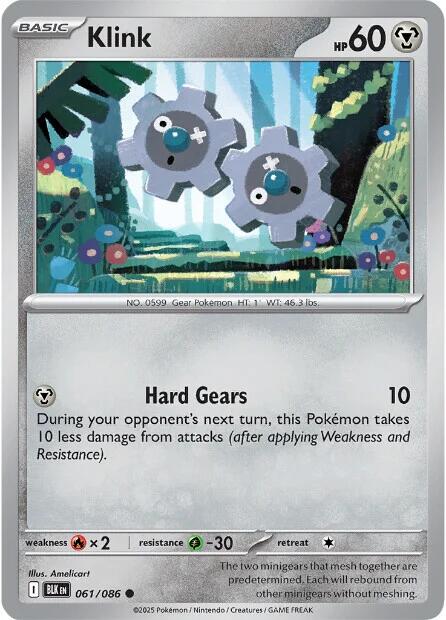 Klink (061/086) [Scarlet & Violet: Black Bolt] | Good Games North