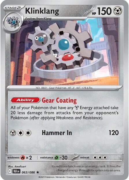 Klinklang (063/086) [Scarlet & Violet: Black Bolt] | Good Games North