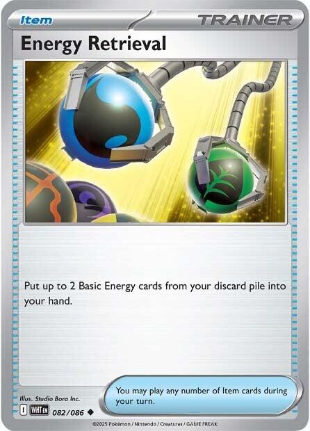 Energy Retrieval (082/086) [Scarlet & Violet: White Flare] | Good Games North