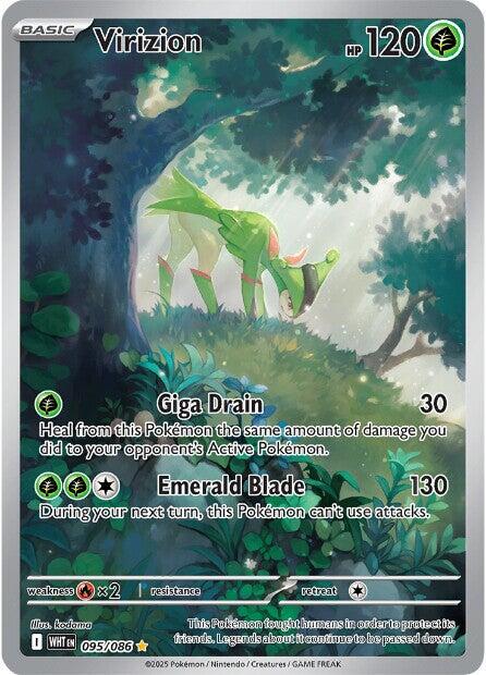Virizion (095/086) [Scarlet & Violet: White Flare] | Good Games North