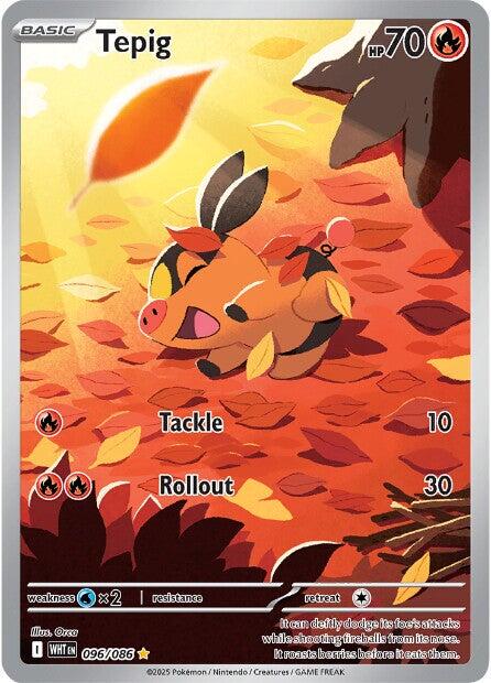 Tepig (096/086) [Scarlet & Violet: White Flare] | Good Games North