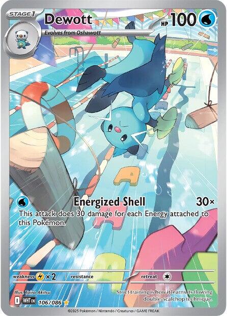 Dewott (106/086) [Scarlet & Violet: White Flare] | Good Games North