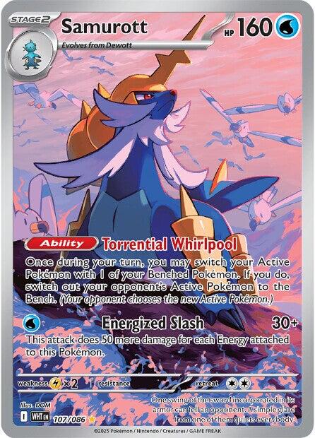 Samurott (107/086) [Scarlet & Violet: White Flare] | Good Games North