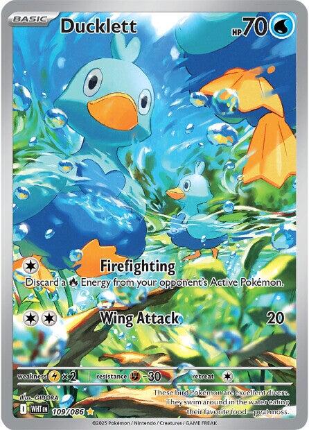 Ducklett (109/086) [Scarlet & Violet: White Flare] | Good Games North