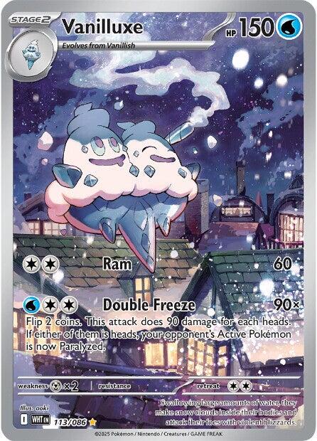 Vanilluxe (113/086) [Scarlet & Violet: White Flare] | Good Games North