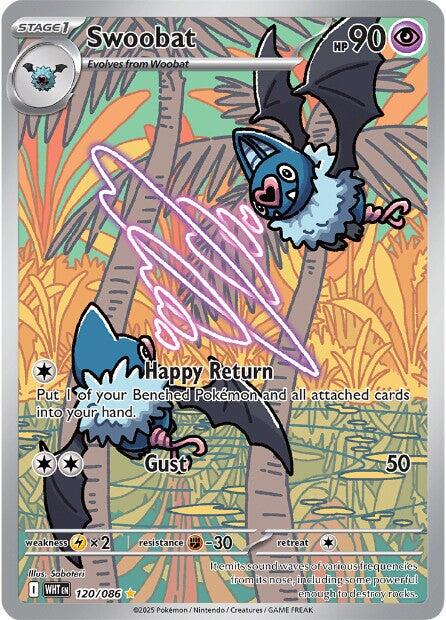 Swoobat (120/086) [Scarlet & Violet: White Flare] | Good Games North