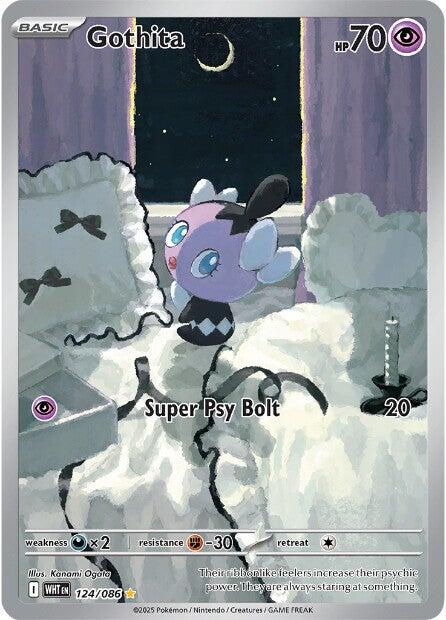 Gothita (124/086) [Scarlet & Violet: White Flare] | Good Games North