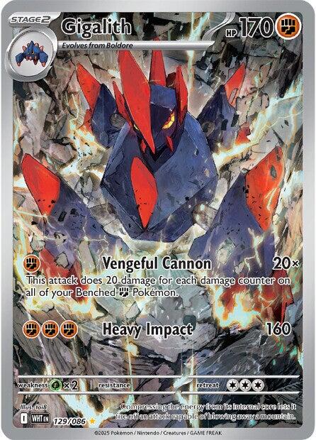 Gigalith (129/086) [Scarlet & Violet: White Flare] | Good Games North