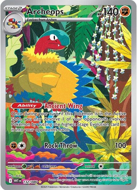 Archeops (132/086) [Scarlet & Violet: White Flare] | Good Games North