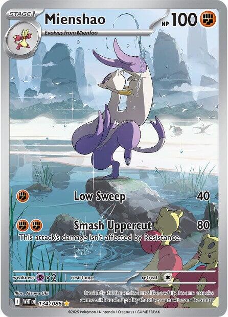 Mienshao (134/086) [Scarlet & Violet: White Flare] | Good Games North