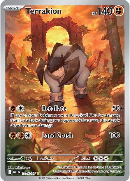 Terrakion (135/086) [Scarlet & Violet: White Flare] | Good Games North