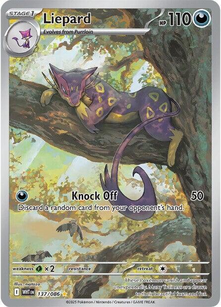 Liepard (137/086) [Scarlet & Violet: White Flare] | Good Games North