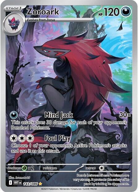Zoroark (143/086) [Scarlet & Violet: White Flare] | Good Games North