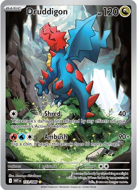 Druddigon (151/086) [Scarlet & Violet: White Flare] | Good Games North