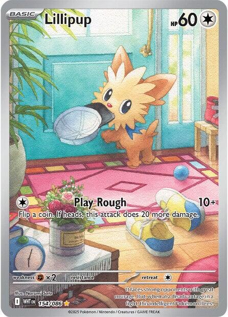 Lillipup (154/086) [Scarlet & Violet: White Flare] | Good Games North
